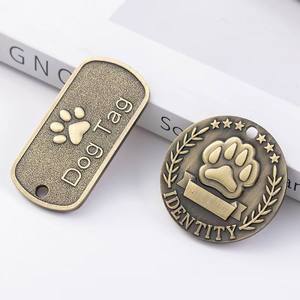 Collar Xvideo de acero inoxidable personalizado, collar con Etiqueta de perro, collares de perro personalizados para mascotas, etiqueta de Metal, logotipo personalizado - Product Image 2