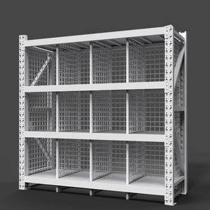 Estanterías de Panel de Malla de Alta Resistencia, Unidades de Almacenamiento Ajustables sin Pernos, Protección Contra la Corrosión, Capacidad de 300 kg, Comerciales e Industriales - Product Image 4