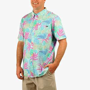 Maillots <span class=keywords><strong>de</strong></span> pêche personnalisés tendance style australien, imprimés par sublimation et sérigraphie, anti-décoloration, protection UV - Product Image 1