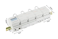Compteur d'énergie multi-circuits Acrel ADF400L, maximum 12 circuits, écran LCD, prépayé, fonctionnalités optionnelles