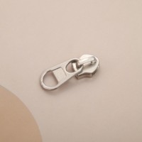 Glissière de fermeture éclair classique non verrouillable en alliage nickel-zinc, certifiée OEKO-TEX Europe, respectueuse de l'environnement # 5 sacs à dos Barrel