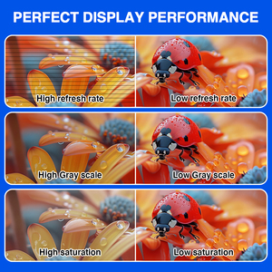 Écran d'affichage à LED de location d'épissage de <span class=keywords><strong>mur</strong></span> vidéo LED sans couture personnalisé de 500*1000mm P3.91 pour scène géante - Product Image 3
