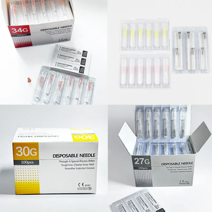 <strong>Mesotherapy</strong> 25G 27G 29G <strong>30G</strong> 31G 32G 34G 4mm 6mm 8mm 13mm Painless Hypodermic <strong>Needle</strong> Beauty Disposable Safety Hypodermic <strong>Needles</strong> - Product Image 2