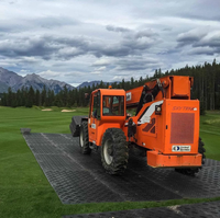 Neuer Typ HDPE Temporäre Bodenmatte Bagger-Bodenschutzmatte 4x8