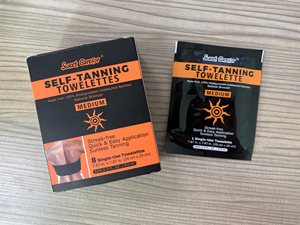 Toallitas bronceadoras de bambú biodegradables de fábrica, toallitas autobronceadoras, naturales, sin sol - Product Image 5