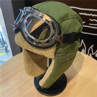 Nuevo Gorro de Invierno Estilo Ushanka, Gorro de Piloto a Prueba de Viento con Orejeras