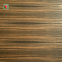 Modern Style Design Natural Roman Ebony Real Wood for Macassar Ebony Veneer Plywood