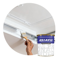 Peinture murale extérieure à l'huile, apprêt blanc à base d'eau pour murs extérieurs