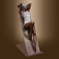 Statues en bronze grandeur nature, sculptures érotiques en bronze pour collection d'art personnelle