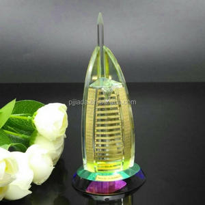Oro di Cristallo Dubai Burj Al Arab Per Souvenir di Viaggio - Product Image 4