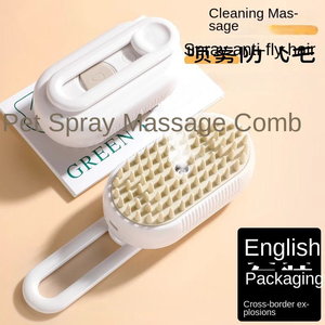 Spazzola a Vapore 3 in 1 Ricaricabile Automatica per la Pulizia del Pelo di Animali Domestici, Gatti e Cani, con Funzione Spray e Rimozione Peli - Product Image 4