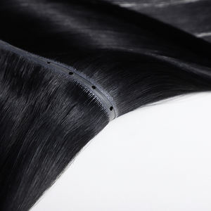 วิกต่อผมมนุษย์ XO แบบมีรูแบนลูกปัดไมโครแบบไร้รอยต่อผมถักทอผีเสื้อแบบมองไม่เห็น100% - Product Image 2