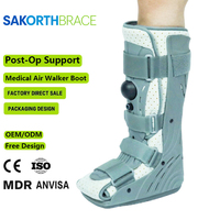 Orthèse médicale pour entorse de la cheville, fracture, botte de marche, tendinite d'Achille, botte orthopédique réglable Cam Air Walker