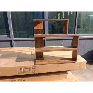 Hirohiro Corner Display <b>Shelf</b> Rectangle Standing Type For Living Room <b>Bedroom</b> Study Multifunctional Plant Frame BH 037 - Product Image 3
