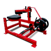 Presse à épaules assise à charge libre robuste, construction en acier, capacité maximale de 200 kg pour l'entraînement de force en salle de sport