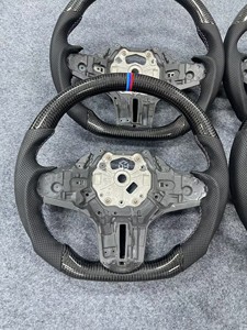 Con LED <span class=keywords><strong>M</strong></span> Sport, <span class=keywords><strong>volante</strong></span> de fibra de carbono forjado para <span class=keywords><strong>BMW</strong></span> F30 F10 M5 F90 F20 X5 E70 X6 X6M E71 <span class=keywords><strong>E46</strong></span> M3 E39 E60 E92 M4 G20 G30 - Product Image 3
