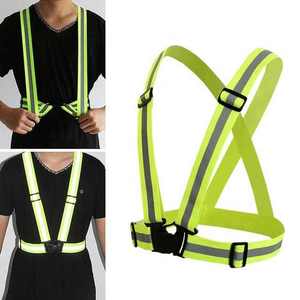 Promotion : Harnais de sécurité réfléchissant personnalisé, ceinture réglable, vêtements de travail haute visibilité, accessoire de vêtement réfléchissant pour le travail de nuit - Product Image 6