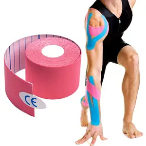 Anthrive OEM Multicolor Custom Injury Relief Athletic Waterproof Muscle Sports Kt Kinesiology Tape For Hand Precut