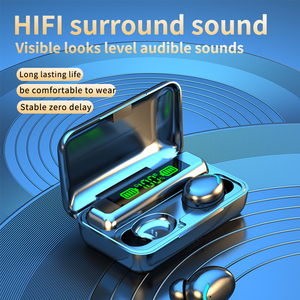 F9 5C Không Dây Bluetooth Tai Nghe TWS Không Thấm Nước Earbuds Tai Nghe Kỹ Thuật Số Hiển Thị Tai Nghe Công Suất Lớn Sạc Trường Hợp - Product Image 3