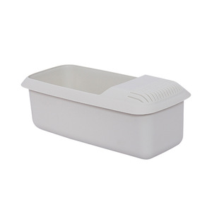 Mutfak malzemeleri plastik makarna kutusu mutfak pişirme yemekleri pişirme erişte çift kullanımlı şeffaf plastik saklama kabı mutfak malzemeleri Gadget - Product Image 6