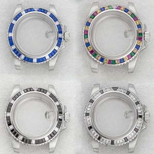 Reloj BESSRON RR Watch-04 de 40 mm, Caja de Acero Inoxidable 316L, Reloj de Lujo, Resistente al Agua, Ligero, Ecológico, con Diamantes, Caja para NH35/NH36 - Product Image 1