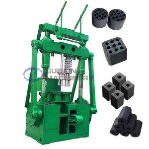 Runde quadratische Sechskant-Holzkohle brikett maschine Kohle kompression maschine Kohlenkohle brikett ier maschine - Product Image 1