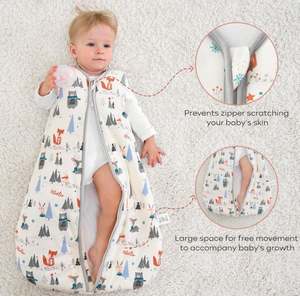 Saco de Dormir para Bebé de 18 a 24 Meses, Manta Vestible con Cremallera Bidireccional - Product Image 3