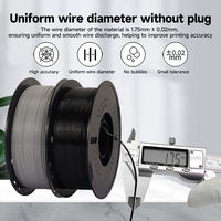 Filament PETG Filament d'imprimante 3D haute vitesse 1.75mm Filament 1kg (2.2lbs) Probabilité de précision dimensionnelle +/- 0.02mm