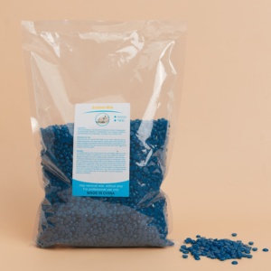 Cire dépilatoire bleue azulène camomille 1kg 2.2LB Cire dépilatoire brésilienne facile à utiliser pour peaux sensibles - Product Image 3