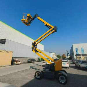 รถกระเช้าไฟฟ้าแบบเคลื่อนที่ได้ ทำงานได้อย่างมีประสิทธิภาพสูง พร้อมความสูงในการทำงาน 12.5 เมตร และรับน้ำหนักได้ 200 กิโลกรัม - Product Image 5