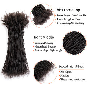 Extensiones <span class=keywords><strong>de</strong></span> Cabello Humano Originea Sister Locs <span class=keywords><strong>de</strong></span> 0.1cm, Cabello Natural para Trenzas <span class=keywords><strong>de</strong></span> Ganchillo, Venta al Por Mayor - Product Image 3