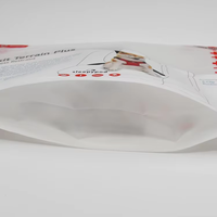 Sacs d'emballage refermables personnalisés mats pour aliments pour chats et chiens