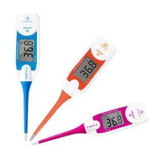 Fabrik preis Hochpräzises großes LCD wasserdichtes flexibles Spitzen thermometer elektronisches Thermometer digitales Thermometer für Chi