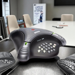 Điện thoại hội nghị Polycom <span class=keywords><strong>voicestation</strong></span> 300 vs300 với công nghệ âm thanh rõ ràng cho các cuộc họp văn phòng - Product Image 6
