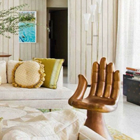 Fauteuil de loisirs moderne personnalisé pour la maison, le bureau, l'hôtel, la villa, ornement artistique - pour la décoration du salon et de l'appartement