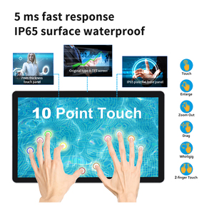 Industrial Touch Screen <strong>Monitor</strong> <strong>7</strong> 10.1 13.3 15.6 <strong>Inch</strong> <strong>Lcd</strong> Touch Panel Pc Ip65 Waterproof Industrial <strong>Monitor</strong> For CCTV - Product Image 2