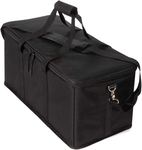 Tas Kabel DJ Besar dengan Tali Selempang, Tas Gig Gitar Tahan Lama untuk Musisi, Kotak Organizer Kabel dengan Pegangan - Product Image 4