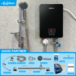 เครื่องทำน้ำอุ่นไฟฟ้าแบบทันที ไม่ต้องอุ่นน้ำล่วงหน้า 220V 6KW จอแสดงอุณหภูมิแบบดิจิตอล LED สำหรับห้องน้ำในบ้าน - Product Image 2
