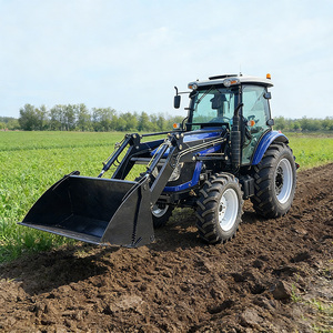 Frete Grátis Trator CE 4x4 50hp 60hp 70hp 80hp 90hp 100hp Motor Diesel EPA Trator com Carregador - Product Image 1