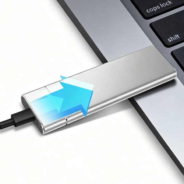 New Metal PSSD External Hard Drive USB3.0 1TB 2TB 4TB 8TB Mobile Solid State Drive