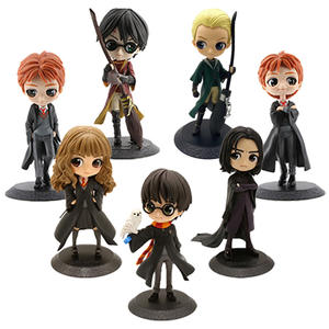 Figuras 3D <span class=keywords><strong>Q</strong></span> <span class=keywords><strong>Posket</strong></span> de Harry Weasley y Hermione Ron, Hechas a Mano con Moldeo por Inyección de PVC, para Niños, Regalo, Decoración de Pasteles - Product Image 6