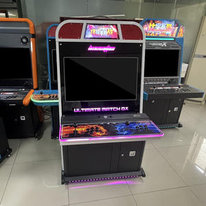 Máquina de juego Arcade con pantalla de metal <span class=keywords><strong>HD</strong></span> de 32 pulgadas, <span class=keywords><strong>Street</strong></span> <span class=keywords><strong>Fighter</strong></span> Fighting en español, japonés, inglés, construcción de hierro duradera - Product Image 3