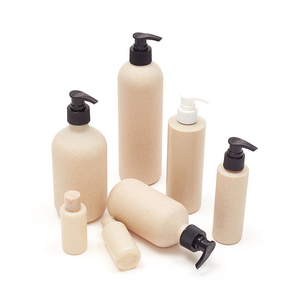 Bán buôn khách sạn tiện nghi tắm nhà dầu gội rỗng bơm mỹ phẩm bao bì rơm lúa mì phân hủy sinh học chai nhựa - Product Image 5