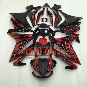 การฉีดสำหรับ HONDA CBR 500R 500 <span class=keywords><strong>CBR500</strong></span>สีเหลืองร้อน R RR 11 12 13 14 15 83No CBR500R 117 500CC 2011 2012 <span class=keywords><strong>2013</strong></span> 2014แฟริ่ง2015 - Product Image 2