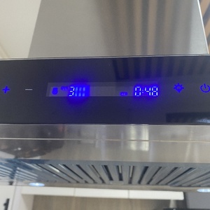 <span class=keywords><strong>Hotte</strong></span> cheminée en acier inoxydable Black Island <span class=keywords><strong>Hotte</strong></span> extracteur de fumée de cuisine <span class=keywords><strong>90</strong></span> cm - Product Image 3