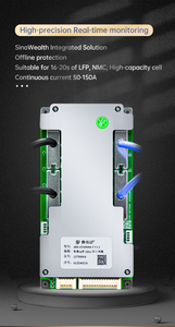 Disipador de Calor de Aluminio BMS 16S17S20S 60A80A100A120A150A con Cable de Silicona de Alta Temperatura para Baterías de Iones de Litio y LiFePO4, para Motocicletas y Triciclos Eléctricos - Product Image 3