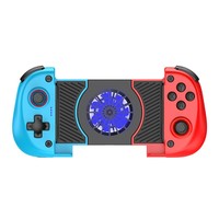 Control de Juego Extensible X3 Nuevo, 2 en 1, con Ventilador de Refrigeración, Motores de Doble Vibración, para Android, iOS, NS, Negro/Azul/Rojo