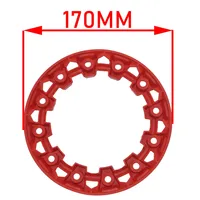 Jante Mini ATV Quad de 6 pouces adaptée aux pneus 145/70-6 avec couvercle en plastique pour moto pour enfants 47CC 49CC 50CC
