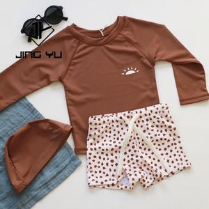 Traje de Baño de Verano Personalizado para Niños, Traje de Baño de Dos Piezas Estampado para Niños, Fabricante de Trajes de Baño para Niños - Product Image 2