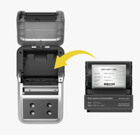 AIMO E9000 Impresora Portátil Multifunción de Etiquetas Adhesivas, Impresora de Etiquetas de Transferencia Térmica para Gestión Hotelera y Uso Médico